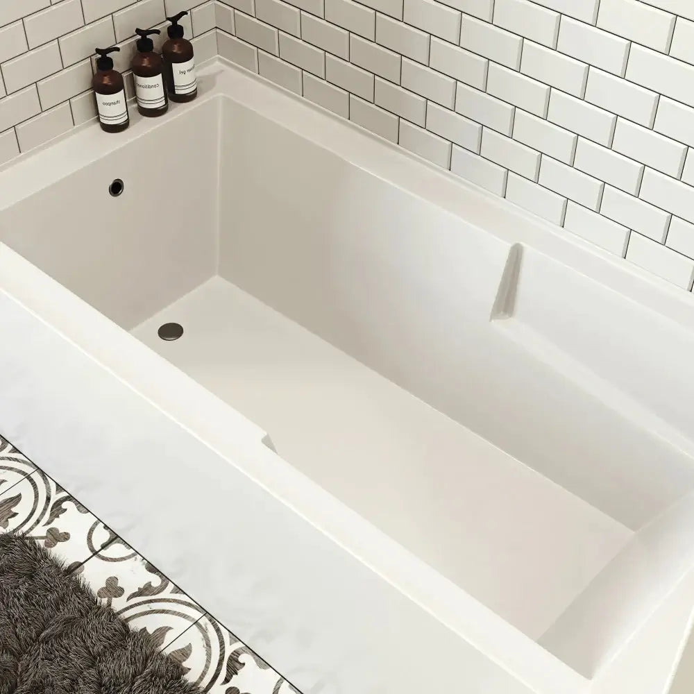 Voltaire 72" x 36" Right-Hand Drain Alcove Bathtub with Apron