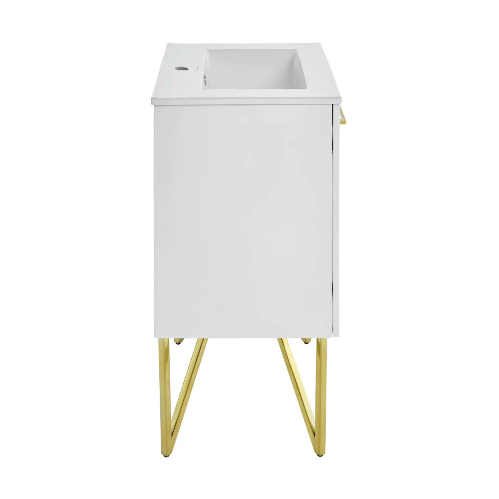 Annecy 24" Bathroom Vanity in Galaxy White