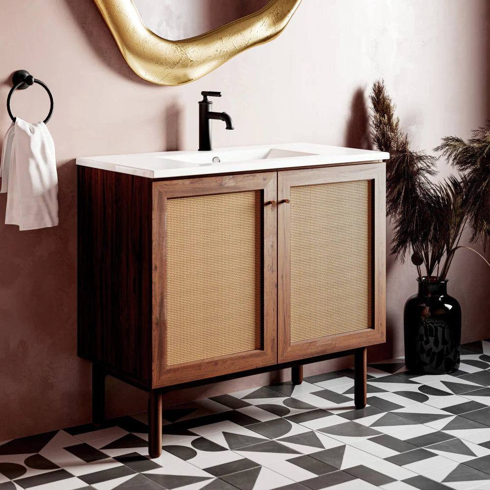 Classé 36" Bathroom Vanity in Dark Walnut