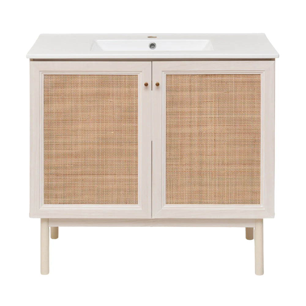 Classé 36" Bathroom Vanity in White Oak