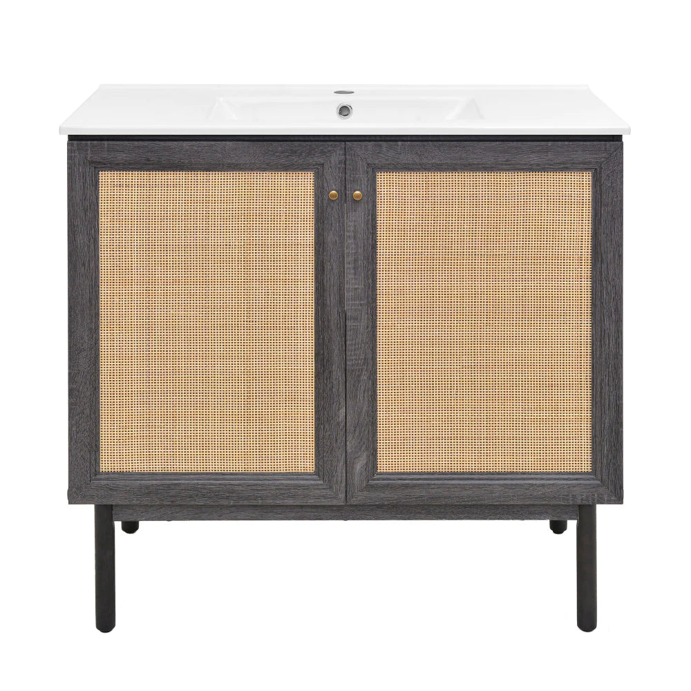 Classe 36" Bathroom Vanity in Oak