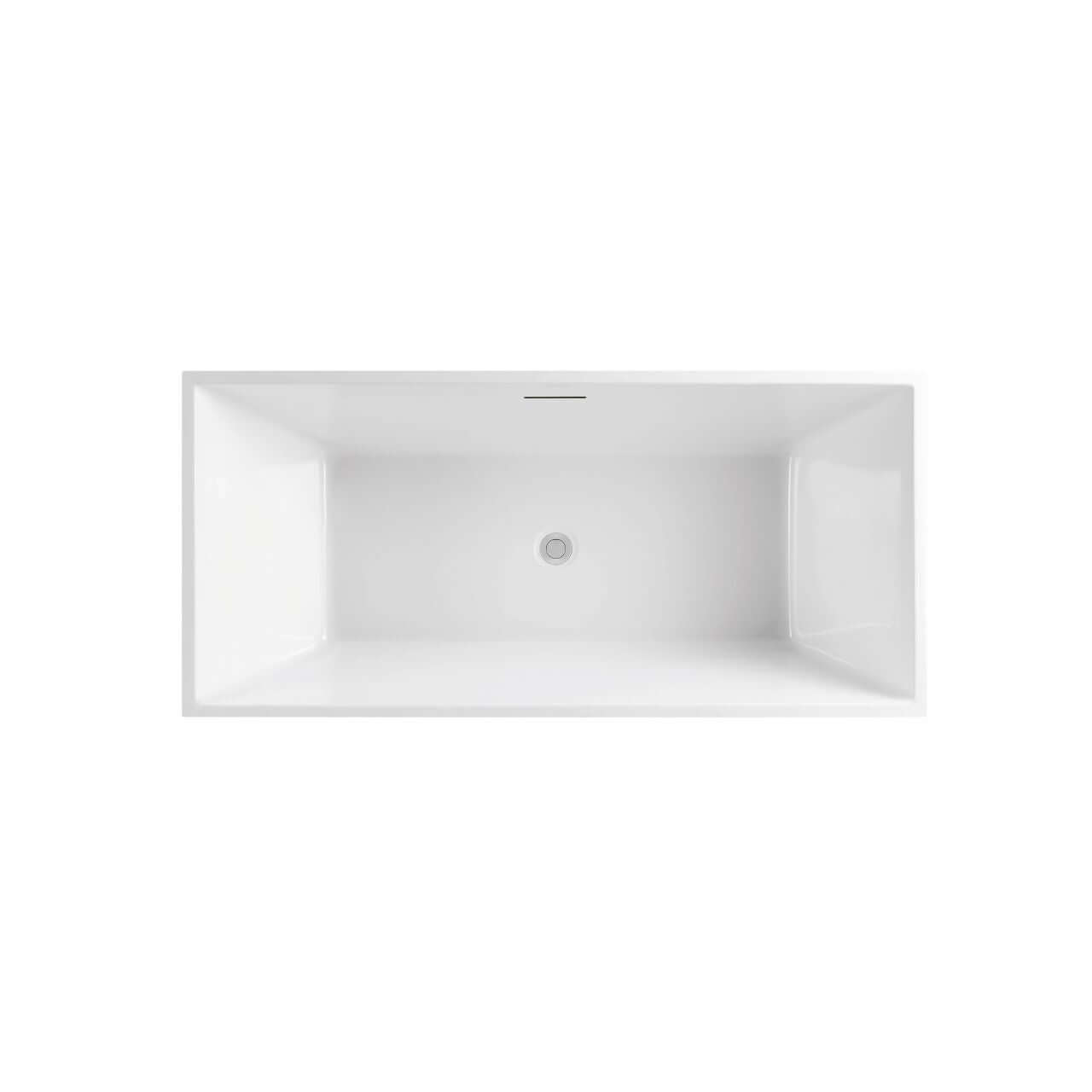 Kube Squadra 63" Free Standing Bathtub