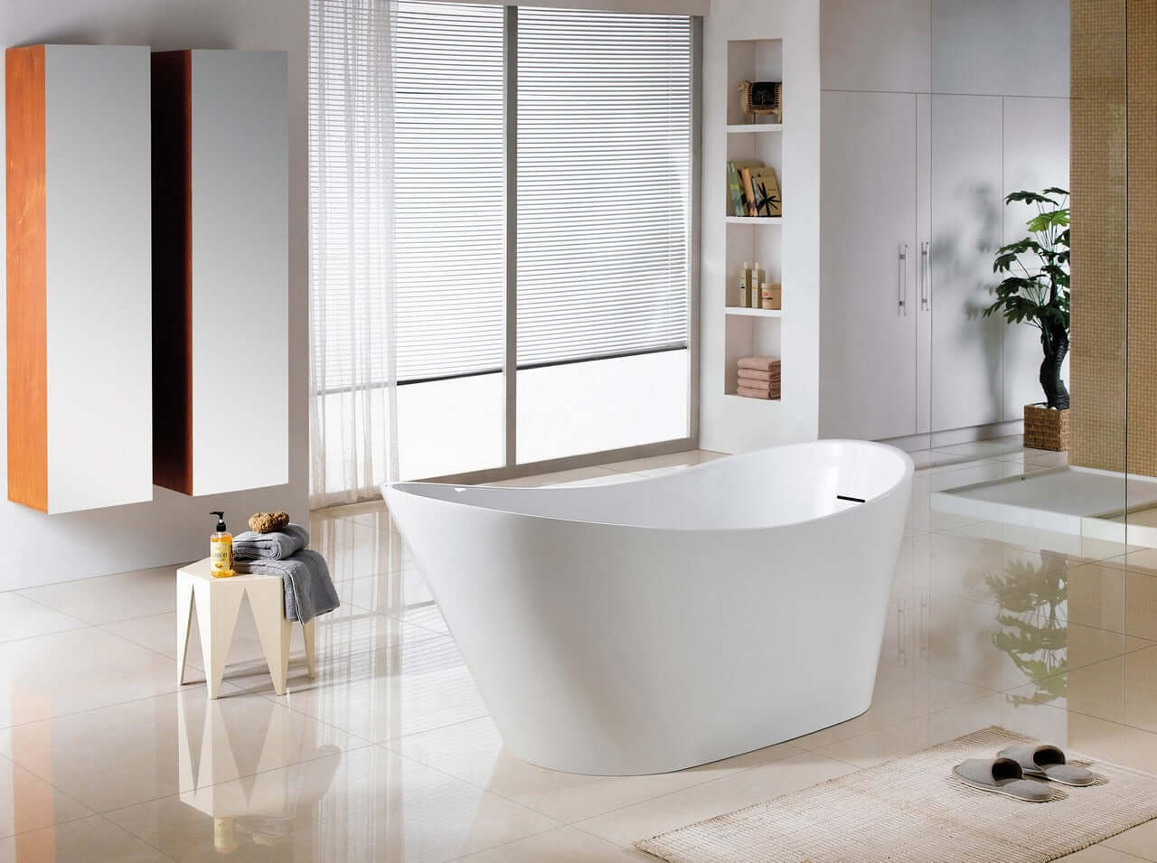 Kube Lavello 67" Free Standing Bathtub