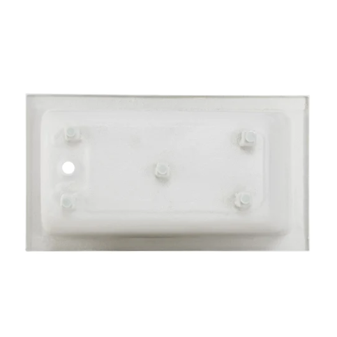 Voltaire 54" x 30" Reversible Drain Drop-In Bathtub