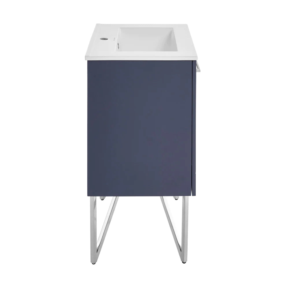 Annecy 24" Bathroom Vanity in Cinder Purple