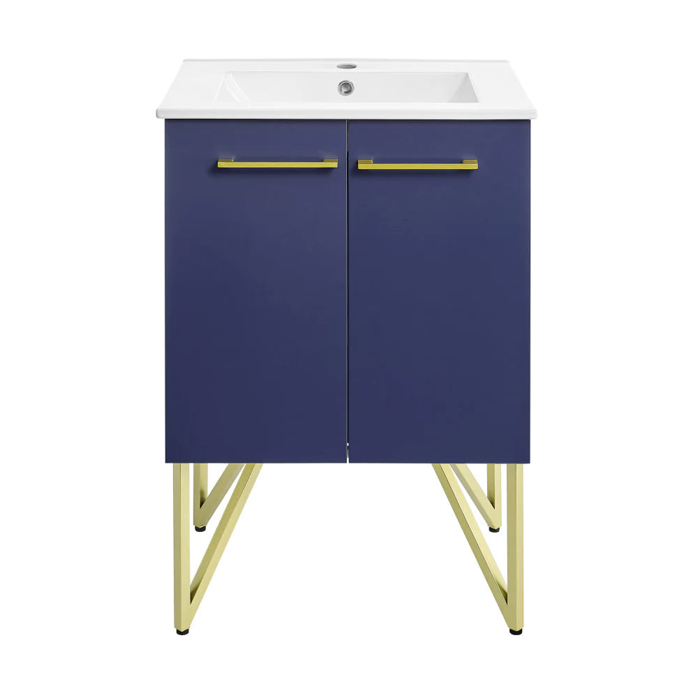 Annecy 24 Bathroom Vanity in Navy Blue