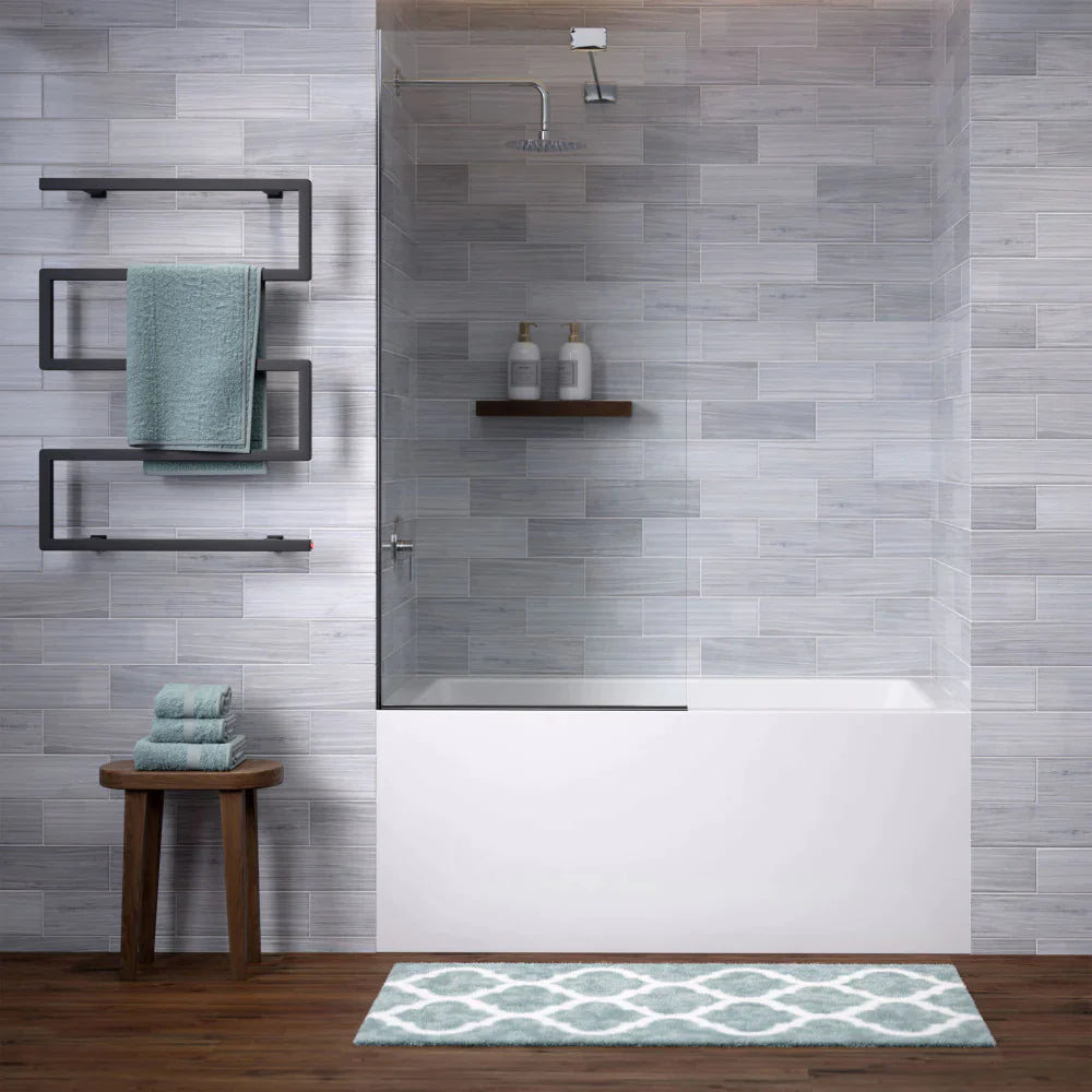 Voltaire 54" X 30" Right-Hand Drain Alcove Bathtub with Apron