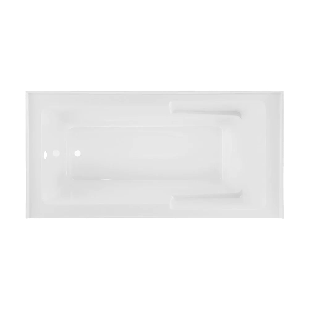 Voltaire 72" x 36" Right-Hand Drain Alcove Bathtub with Apron