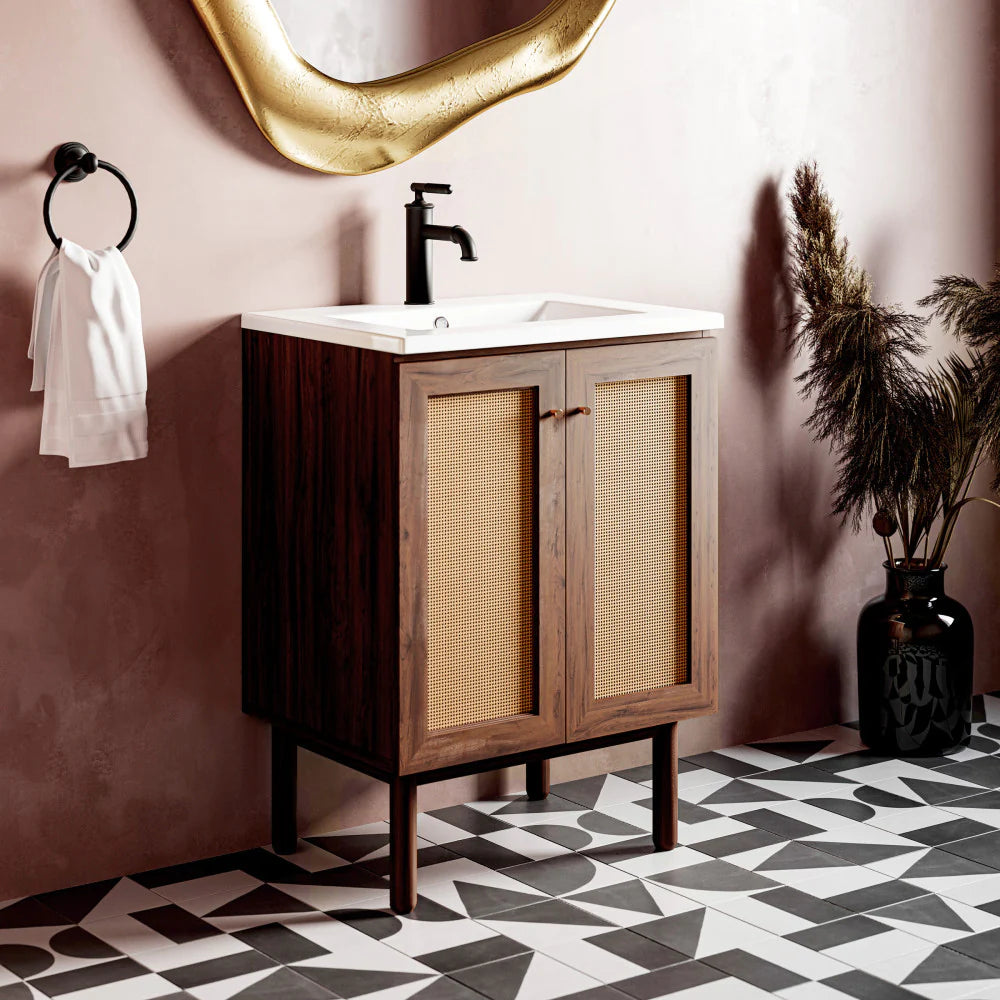 Classé 24" Bathroom Vanity in Dark Walnut