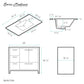 Virage 36" Freestanding, Bathroom Vanity in Oak