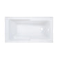 Voltaire 60" X 30" Right-Hand Drain Alcove Bathtub with Apron and Armrest