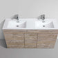 Milano 48" Single Sink Nature Wood Modern Bathroom Vanity
